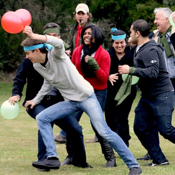 Outdoor Team Building Challenge Survivor Balloon Centurion Challenge Game