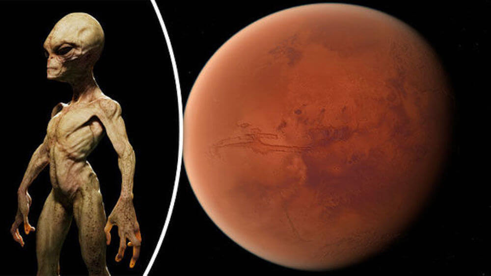 Mars and Alien Mock Up For Masters Of Fun
