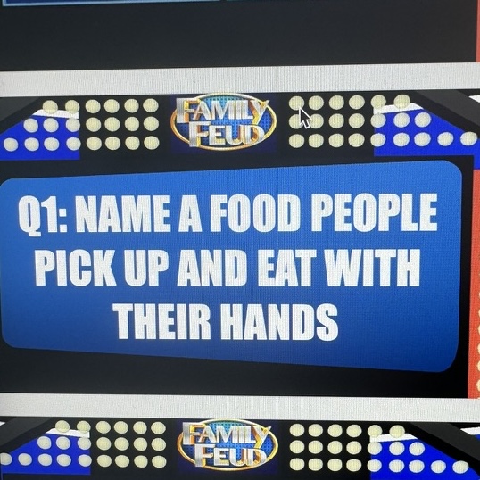 FAMILY FEUD Inspired Game Show round